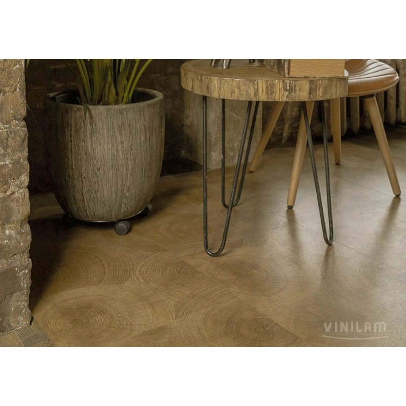 Vinilam - SPC ламинат под плитку Vinilam Ceramo Stone Дуб Натуральный 61601