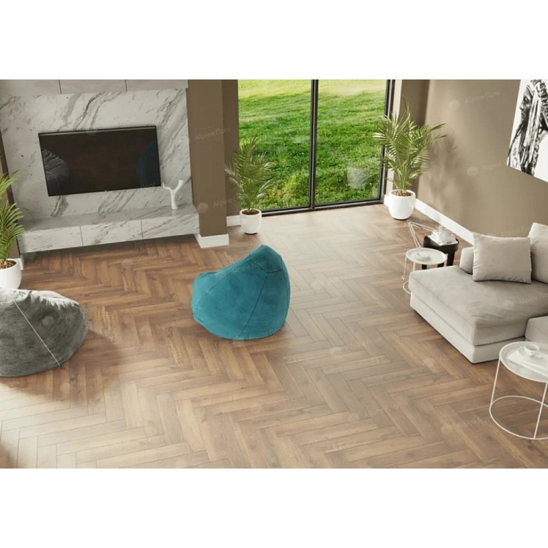 Alpine Floor - Кварц-виниловая плитка Alpine Floor Parquet LVT Дуб Royal ЕСО 16-2