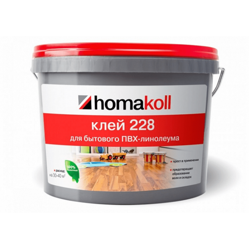 Homakoll - Клей Homakoll для бытового линолеума 228 (4 кг)