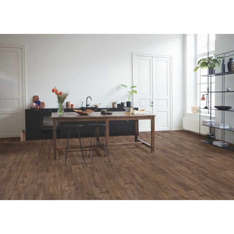 Quick-Step - ПВХ плитка Quick-Step Pulse Click Дуб осенний шоколадный PUCL40199