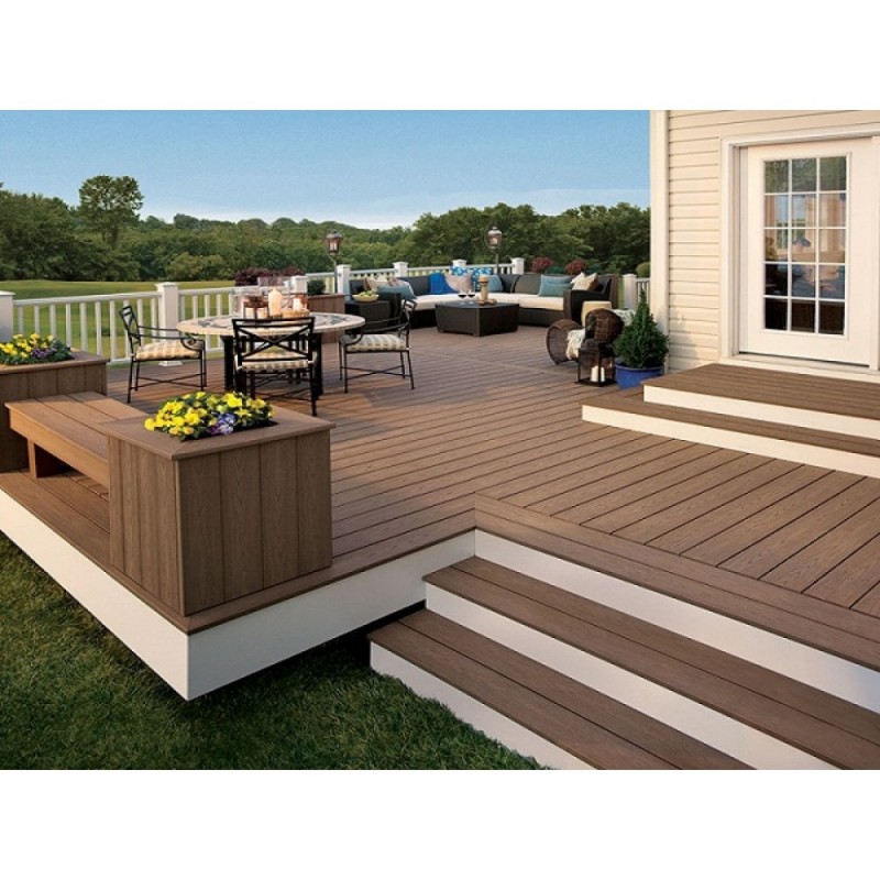 CM Decking - Террасная доска из ДПК CM DECKING NATUR венге