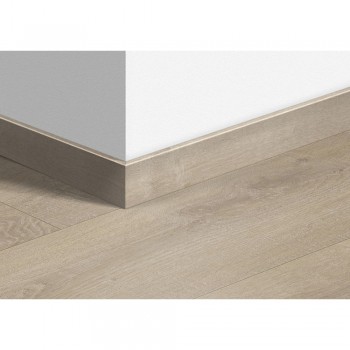 Плинтус виниловый Quick-Step Vinyl 58х12 мм Дуб бархатный бежевый 40158