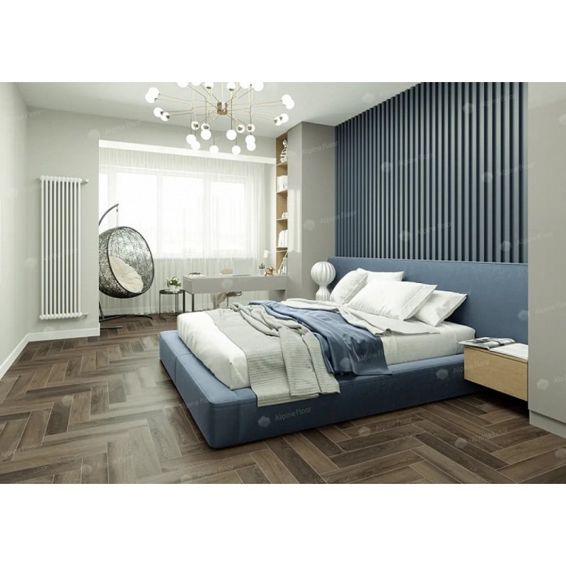 Alpine Floor - Кварц-виниловая плитка Alpine Floor Parquet LVT Фафнир ECO 16-16