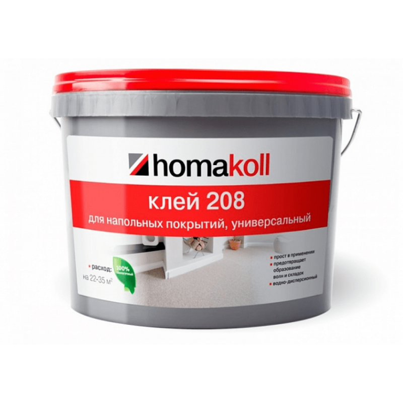 Homakoll - Клей Homakoll для напольных покрытий 208 (1,3 кг)