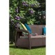 Keter - Диван Keter Corfu love seat max коричневый