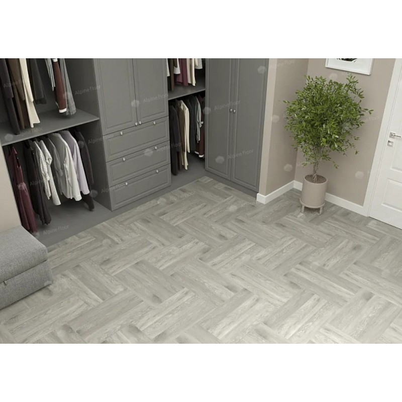 Alpine Floor - Кварц-виниловая плитка Alpine Floor Parquet LVT Дуб Полис ЕСО 16-21