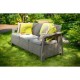 Keter - Диван Keter Corfu love seat max капучино