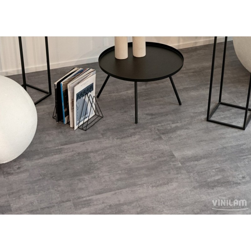 Vinilam - SPC ламинат под плитку Vinilam Ceramo Stone Цемент Серый 71616