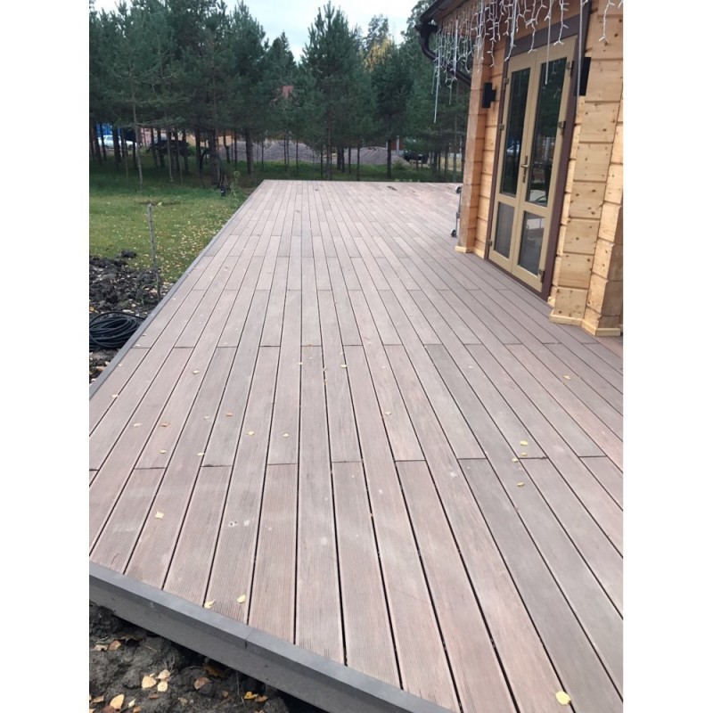 CM Decking - Террасная доска из ДПК CM DECKING MIX мербау