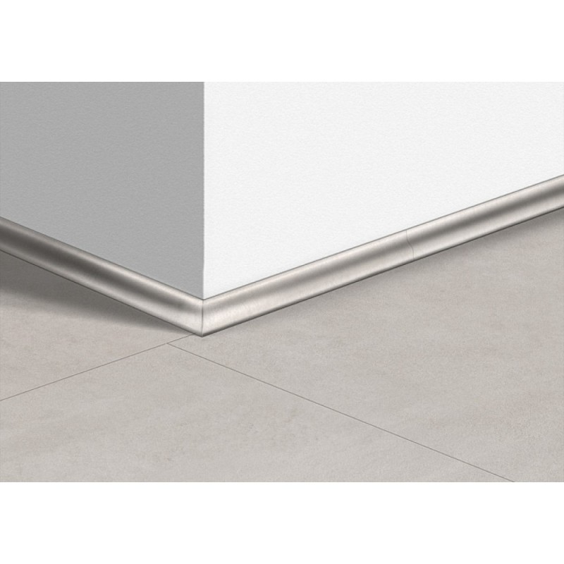 Quick-Step - Плинтус виниловый Quick-Step Vinyl Скоция 17х17 мм Бетон светлый 40049