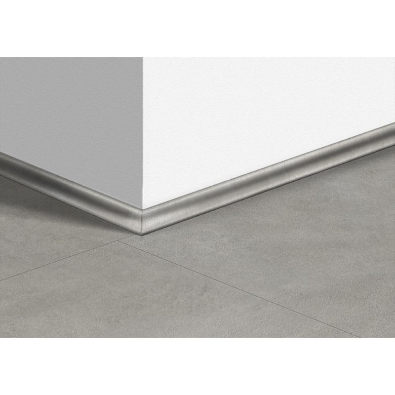 Quick-Step - Плинтус виниловый Quick-Step Vinyl Скоция 17х17 мм Бетон тёплый серый 40050