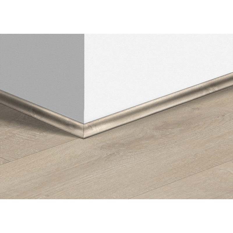 Quick-Step - Плинтус виниловый Quick-Step Vinyl Скоция 17х17 мм Дуб бархатный бежевый 40158