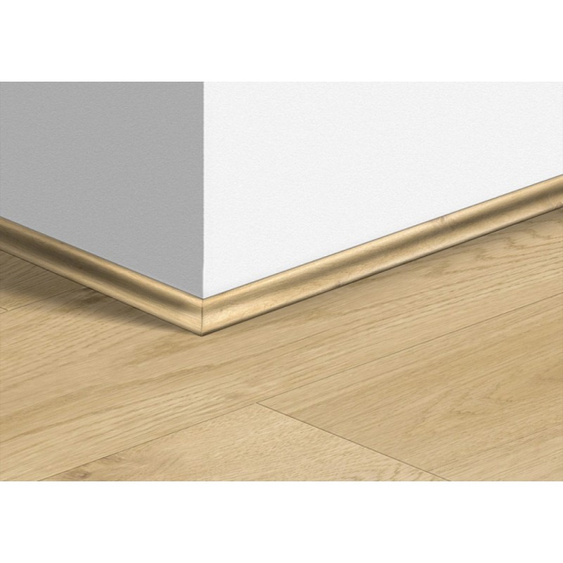 Quick-Step - Плинтус виниловый Quick-Step Vinyl Скоция 17х17 мм Бежевый дуб 40018