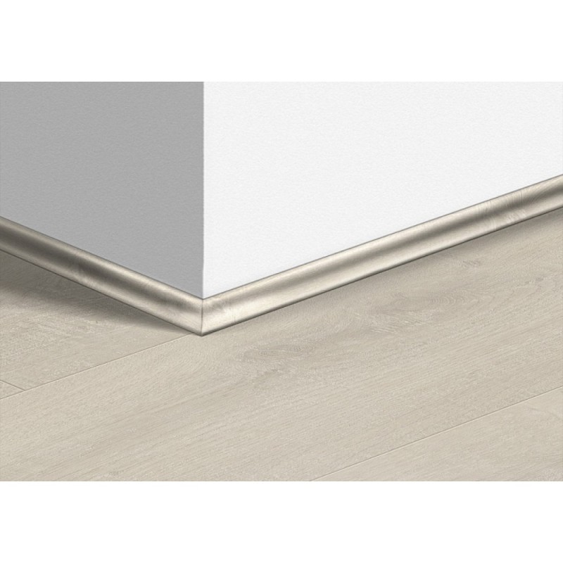 Quick-Step - Плинтус виниловый Quick-Step Vinyl Скоция 17х17 мм Дуб бархатный светлый 40157