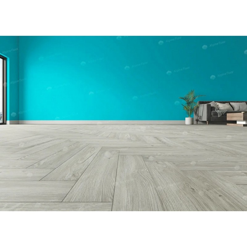 Alpine Floor - Кварц-виниловая плитка Alpine Floor Parquet LVT Снежный ЕСО 16-11