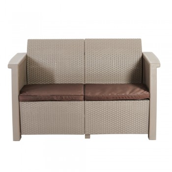 Диван Keter Toledo Love Seat капучино