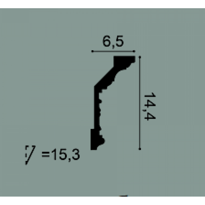 Orac® Decor - Карниз Orac® Decor C303