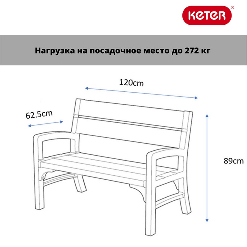 Keter - Лаунж зона Keter Montero set