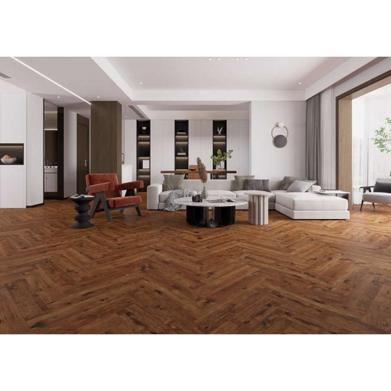 EvoFloor - SPC ламинат елочкой Evofloor Parquet Калканхар