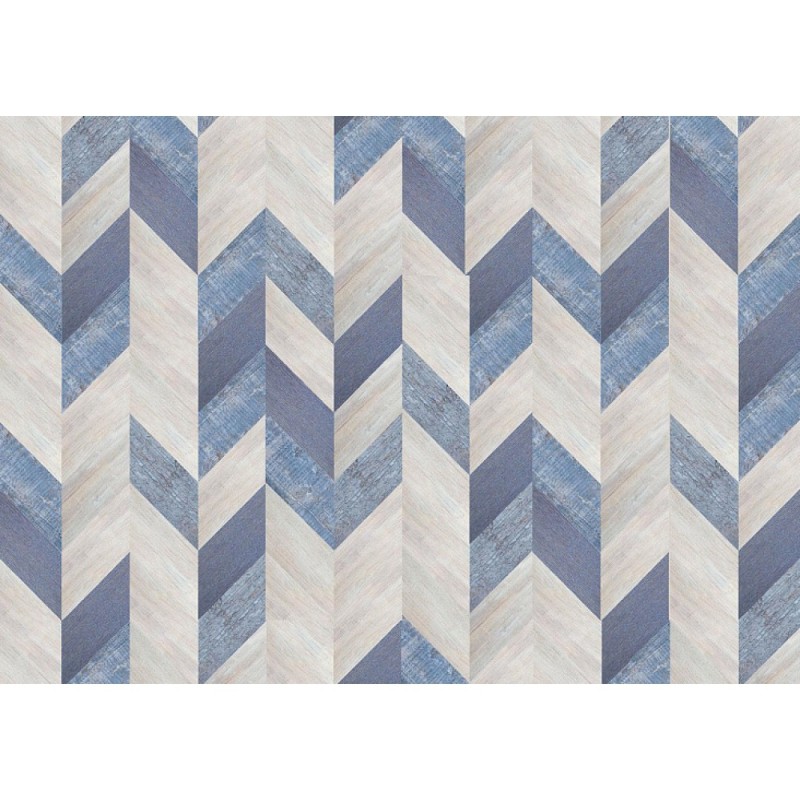 Corkstyle - Замковый пробковый пол Corkstyle Chevron Chevron Blue