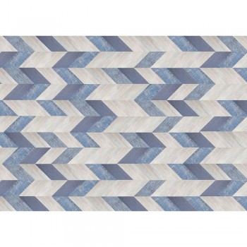 Замковый пробковый пол Corkstyle Chevron Chevron Blue