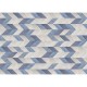 Corkstyle - Клеевой пробковый пол Corkstyle Chevron Chevron Blue