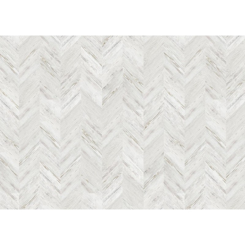 Corkstyle - Замковый пробковый пол Corkstyle Chevron Chevron White