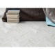 Corkstyle - Замковый пробковый пол Corkstyle Chevron Chevron White