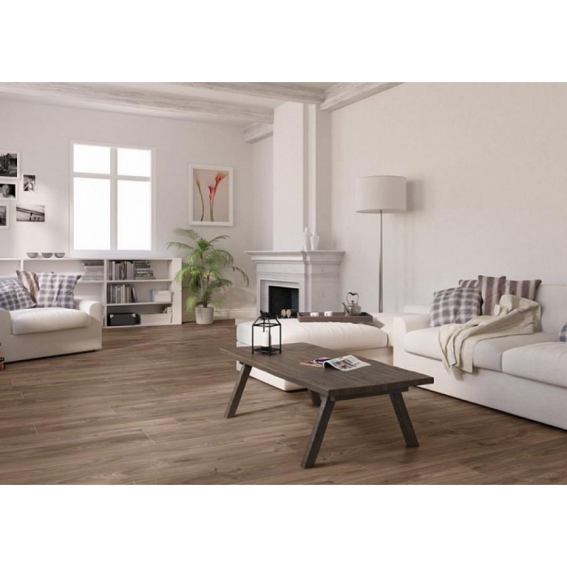 Quick-Step - ПВХ плитка Quick-Step Balance Click Дуб коттедж темно-коричневый BACL40027