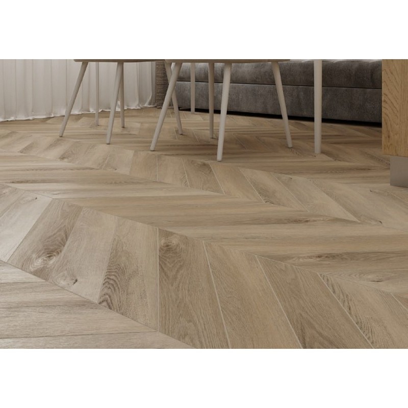 Alpine Floor - SPC ламинат французская елка Chevron Alpine Дуб Синистра ECO 18-6