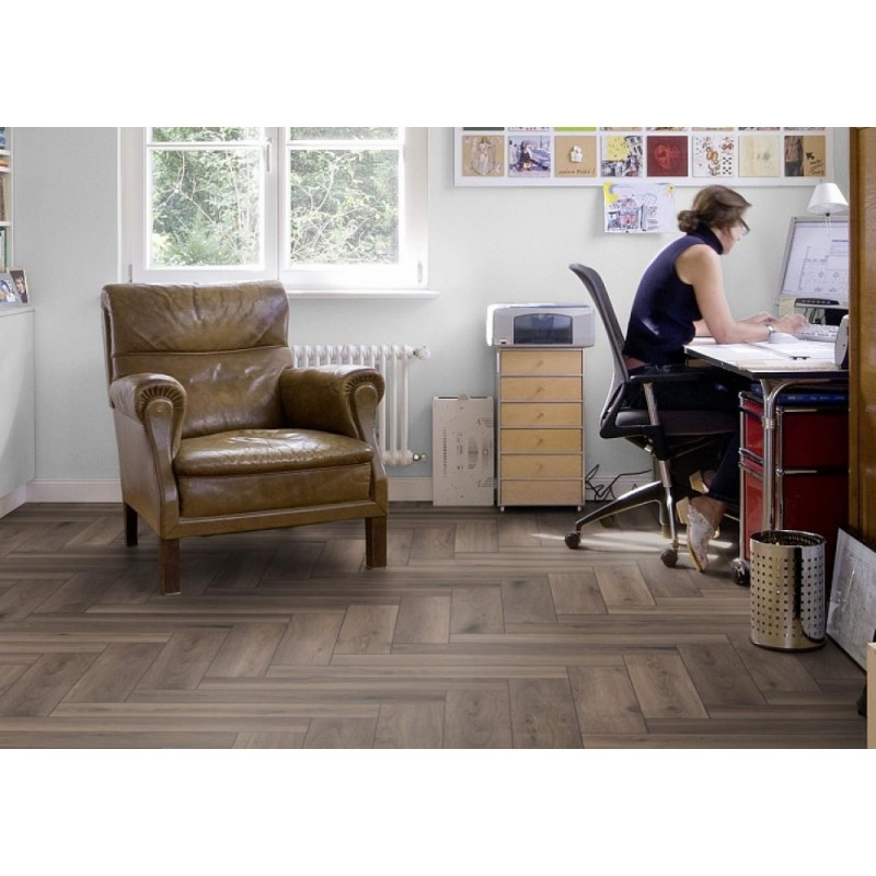 Kronotex - Ламинат Kronotex Herringbone Ferrara Oak D3860