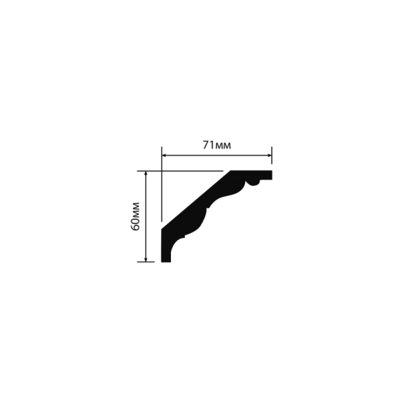 HIWOOD - Карниз HIWOOD A90