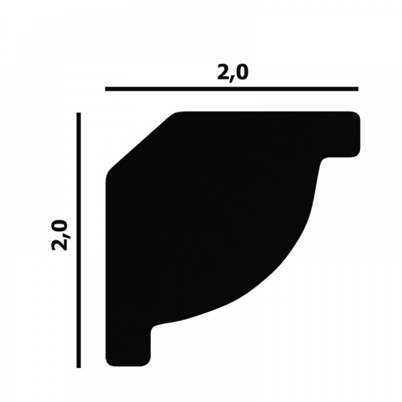 Perfect - Карниз из дюрополимера Perfect P38