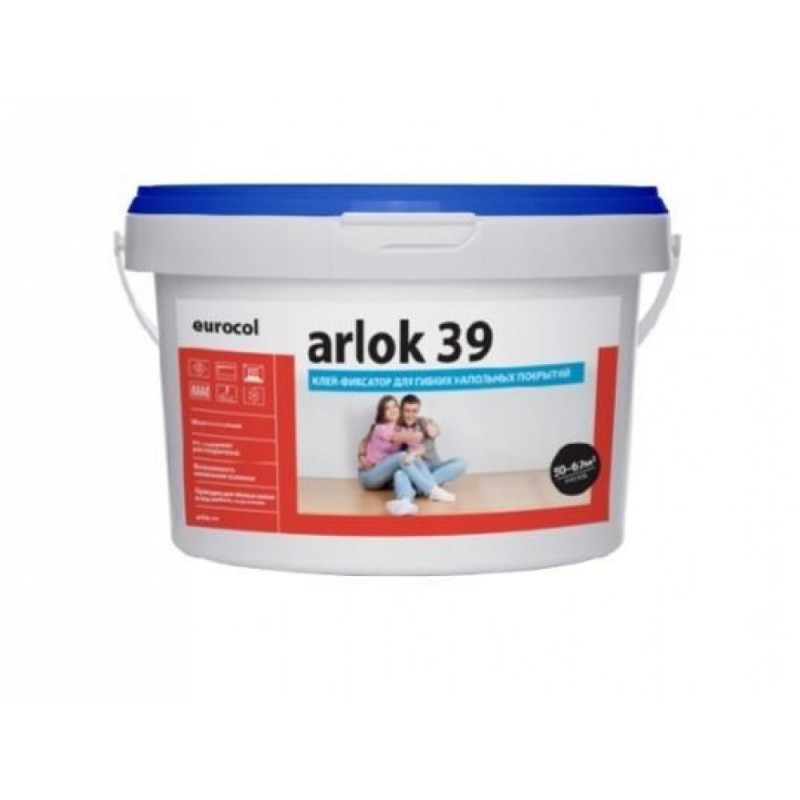 Arlok - Паркетная химия Arlok Клей-фиксатор для плитки ПВХ Forbo Eurocol Arlok 39 (1кг)