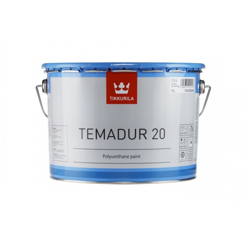 TIKKURILA - Краска разметочная Temadur 20 белая (3 кг)