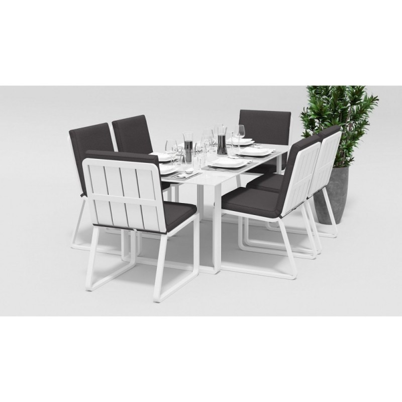 Gardenini - Стул Gardenini Vogle White anthracite