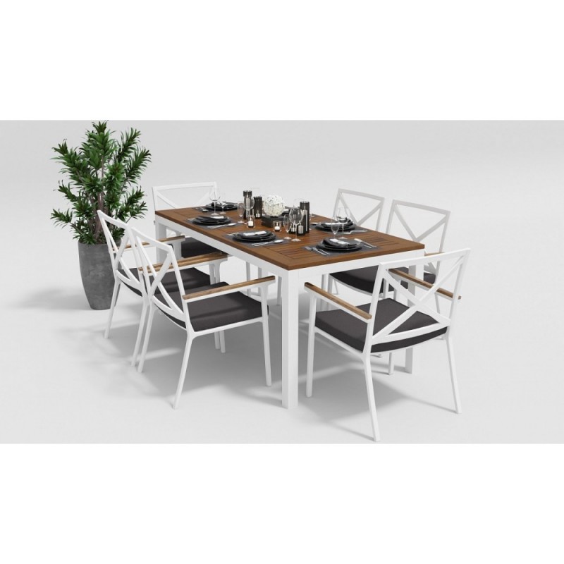 Gardenini - Стул Gardenini Calma White anthracite