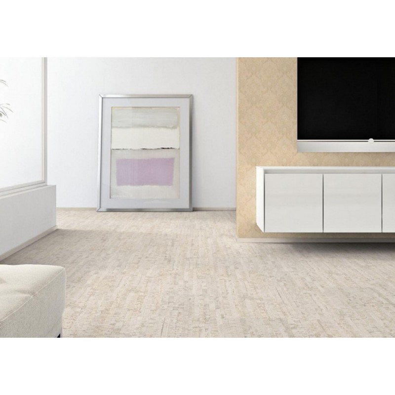 Corkstyle - Клеевой пробковый пол Corkstyle Corkwise Linea White