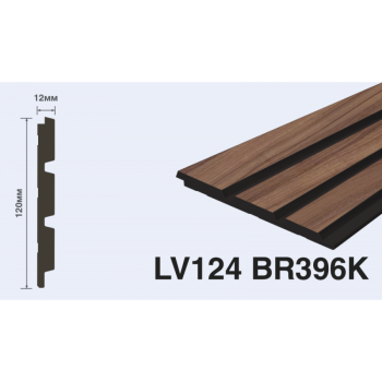 Панель декоративная HIWOOD LV124 BR396K