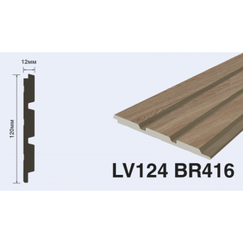 Панель декоративная HIWOOD LV124 BR416