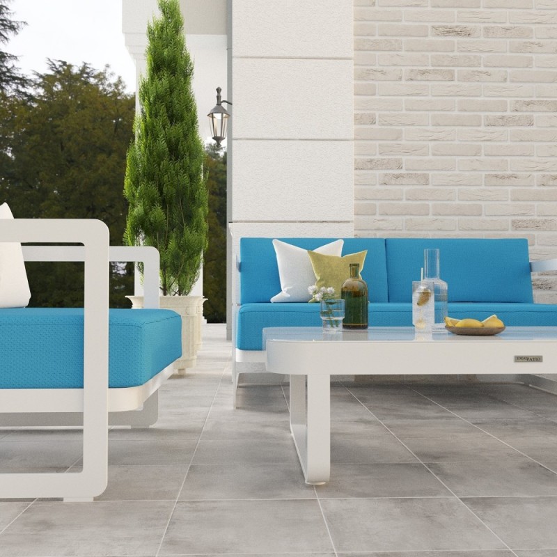 IdealPatio - Лаунж зона Ideal Patio Silena Цвет: белый, голубой