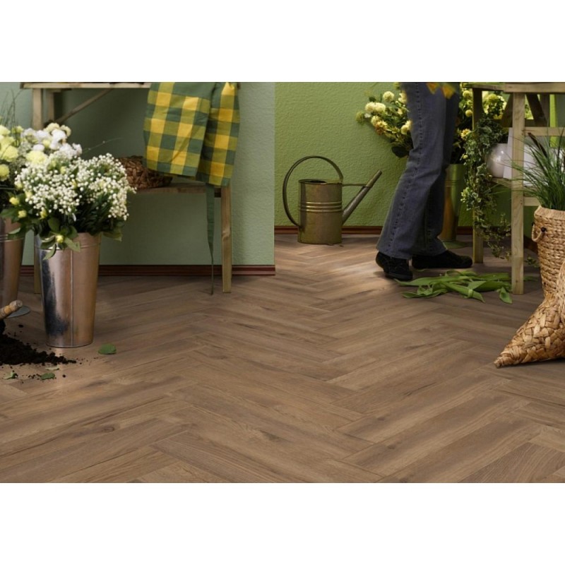 Kronotex - Ламинат Kronotex Herringbone Treviso Oak D4764