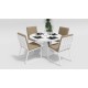 Gardenini - Стул Gardenini Vogle White beige